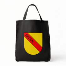 Coat of arms of Baden with writing Tote Bags