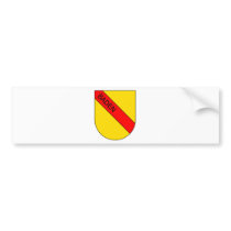 Coat of arms of Baden with writing Bumper Stickers