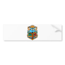 Coat of Arms of Baja California Mexico Official Bumper Stickers