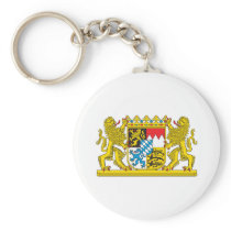 Coat of Arms of Bavaria Official Germany Symbol Key Chains
