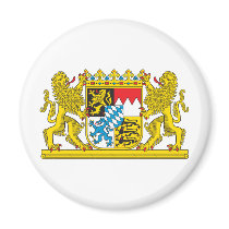 Coat of Arms of Bavaria Official Germany Symbol Magnets