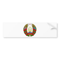 Coat of arms of Belarus bumper stickers