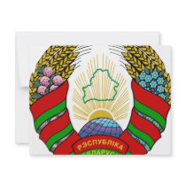 Coat of arms of Belarus Invitations