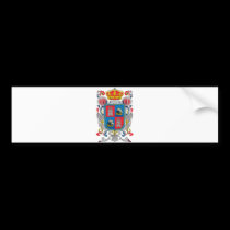 Coat of arms of Campeche Mexico Official Symbol bumper stickers