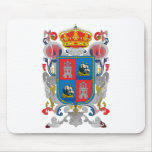 Coat of arms of Campeche Mexico Official Symbol Mouse Pads