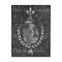 Coat of Arms of Charles de Bourgogne Postcard