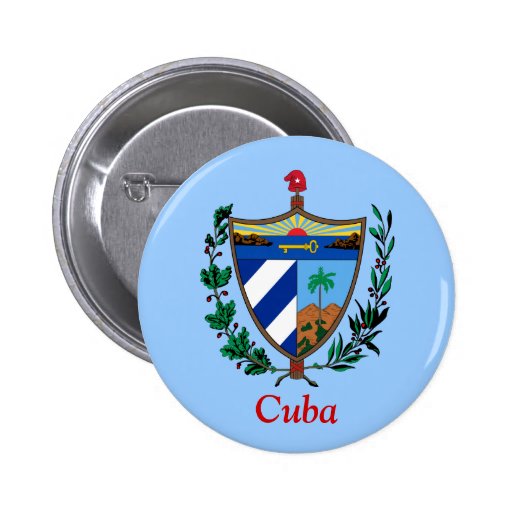 Coat of arms of Cuba Buttons