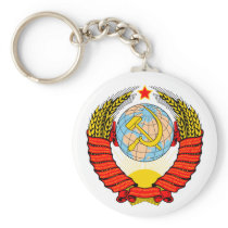 Coat of Arms of former Soviet Union Keychains