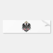 Coat of Arms of the German Empire (1889-1918) Bumper Stickers