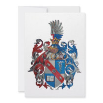 Coat of Arms of the Ludwig Von Mises Family Announcement