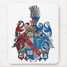 Coat of Arms of the Ludwig Von Mises Family Mouse Pads