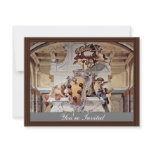 Coat Of Arms Of The Medici., By Ricci Sebastiano Personalized Invitations
