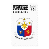 Coat of Arms of the Philippines postage