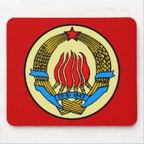 COAT-OF-ARMS OF YUGOSLAVIA mousepads by Sofia_Youshi COAT-OF-ARMS OF YUGOSLAVIA mousepads
