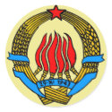 COAT-OF-ARMS OF YUGOSLAVIA stickers by Sofia_Youshi COAT-OF-ARMS OF YUGOSLAVIA stickers