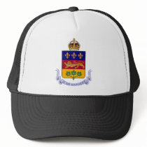 Coat of arms Québec Official Canada Heraldry Logo Mesh Hats