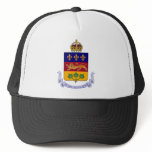 Coat of arms Québec Official Canada Heraldry Logo Mesh Hats