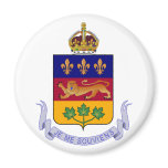 Coat of arms Québec Official Canada Heraldry Logo Magnets