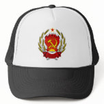 Coat of Arms Russia SFSR Official Heraldry Symbol Trucker Hat
