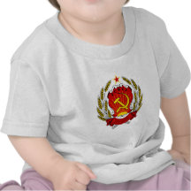 Coat of Arms Russia SFSR Official Heraldry Symbol Shirts