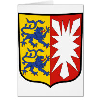 Coat of arms Schleswig-Holstein Official Germany Cards