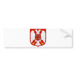 Coat of arms Serbia &amp; Montenegro Official Symbol Bumper Sticker