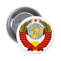 Coat of Arms Soviet Union Official Heraldry Symbol buttons