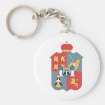 Coat of Arms Tabasco Official Mexico Heraldry Logo Key Chains