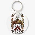 Coat of arms - Transfixus sed non morbus (color) keychains