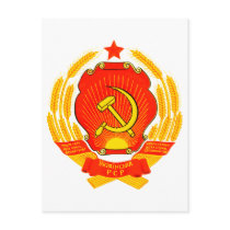 Coat of arms Ukraine Official Heraldry Symbol Logo Post Card
