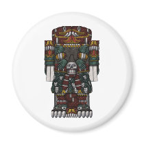 Coatlicue Fridge Magnet