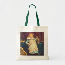 Coaxing Better Than Teasing Charles Burton Barber Canvas Bags