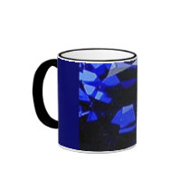 Cobalt Blue Gem mugs by Swe3tnsourchicke Cobalt Blue Gem mugs