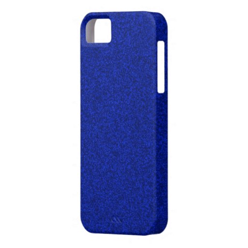Cobalt Blue Sparkling Glitter iPhone SE/5/5s Case Zazzle