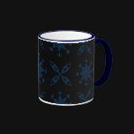 Cobalt Snow Mug