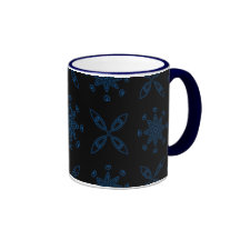 Cobalt Snow Mug