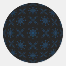 Cobalt Snow Stickers