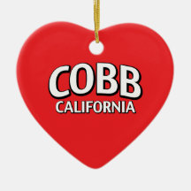 Cobb California Ornament