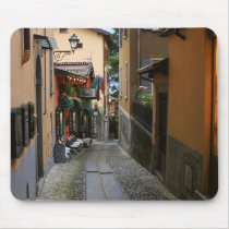 Cobblestone Street at Bellagio mousepads by moonrisings Cobblestone Street at Bellagio mousepads