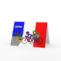Cobblestones near Roubaix - Tour de France cards