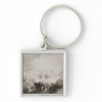 Cobh Harbour, Cork, Ireland Keychain