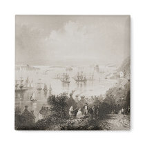 Cobh Harbour, Cork, Ireland Refrigerator Magnets