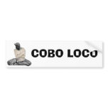 COBO LOCO BUMPER STICKERS