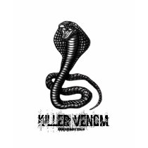 Cobra funny t-shirt design by vitaliy Cobra funny t-shirt design