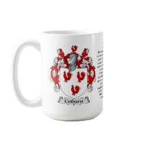 Coburn Family Coat of Arms Coffee Mug