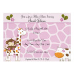 Cocalo Jacana Animals Baby Shower Invitations