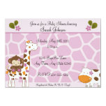 Cocalo Jacana Animals Baby Shower Invitations