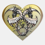 Cocao Ice Dragonheart Heart Sticker