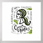 Cocca di Papa label poster