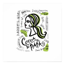 Cocca di Papa label poster posters